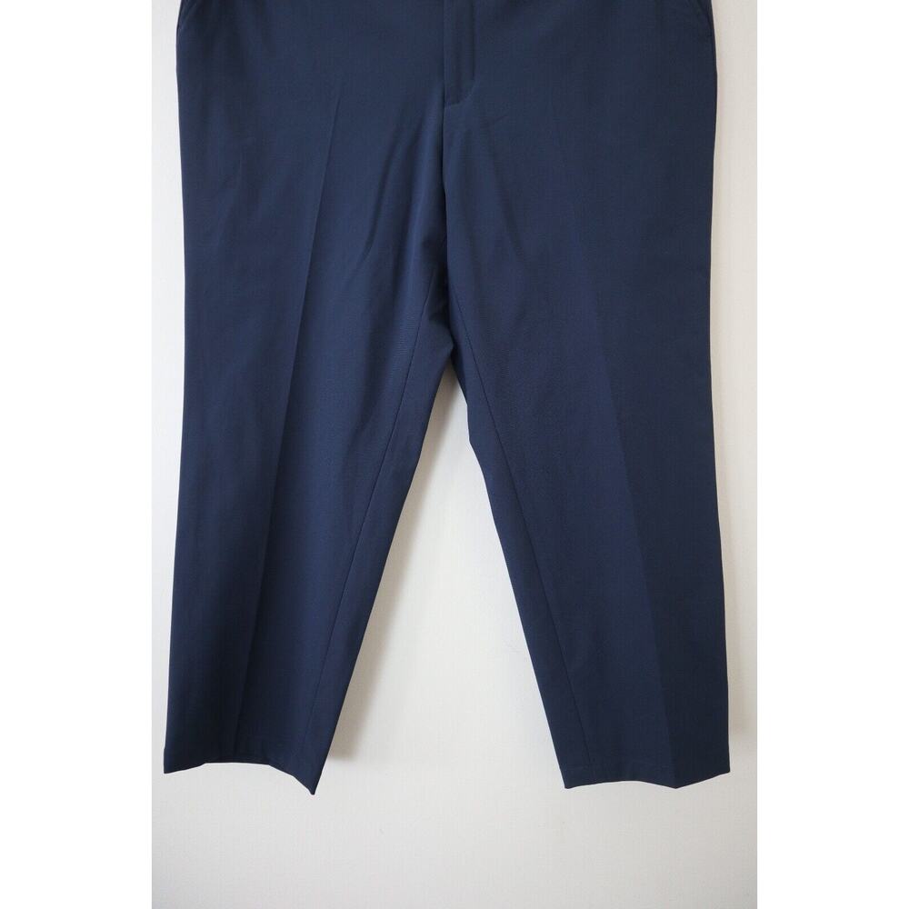 Sene Women's Wool Two Piece Suit Blazer Jacket Pant Set Navy Blue - Picture 9 of 12